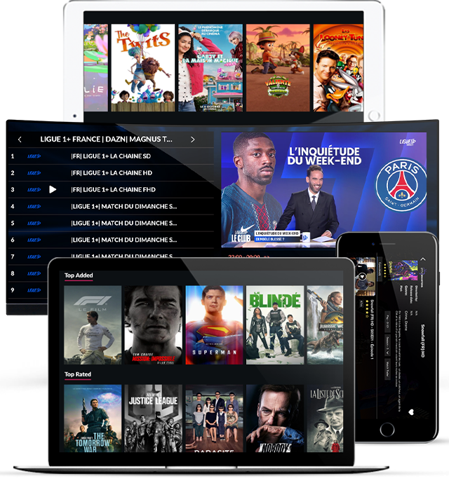 IPTV Premium sur tous vos appareils